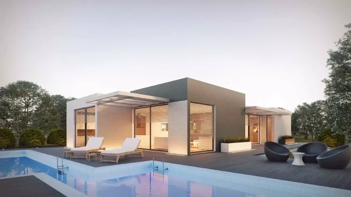villa home pool